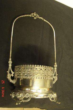 STUNNING SILVER PLATED HOLDER