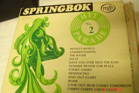 SPRINGBOK HIT PARADE NO. 2  LP