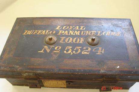 OLD METAL BOX FROM 1907