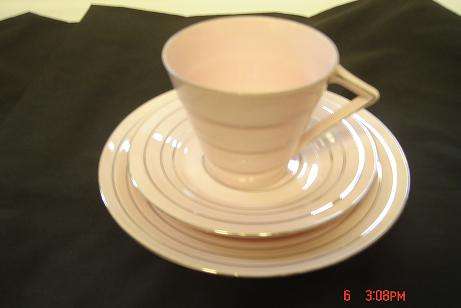 ART DECO PROTEA CHINA TRIO
