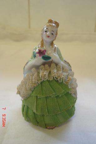 PRETTY DRESDEN LIKE FIGURINE