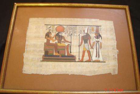 PAINTING ON PAPYRUS