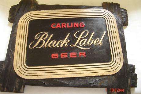 CARLING BLACK LABEL WALL HANGING