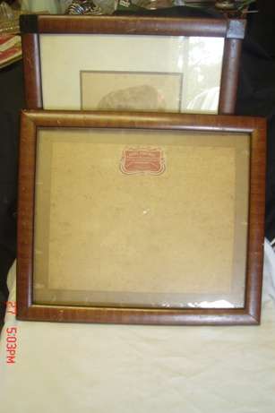 TWO LOVELY VINTAGE FRAMES