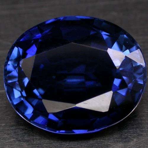 6.64CT.PERFECT AAA KASHMIR BLUE SAPPHIRE LAB CORUNDUM OVAL