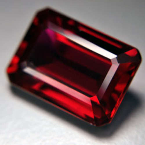 12.65ct AWESOME BLOOD RED LAB RUBY OCT LOOSE GEM