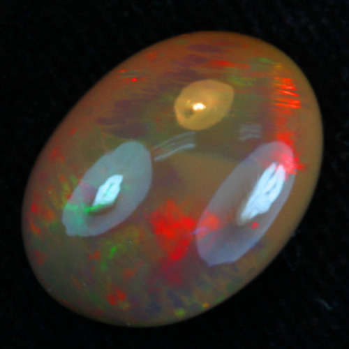 OPAL~4.62ctsTop Fire/Brightness.Spectacular Coffee colour Solid Welo Fire Opal