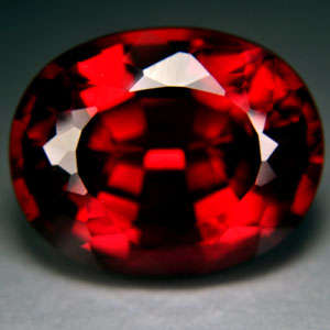17.40ct.AWESOME RASPBERRY RED RUBY OVAL LOOSE GEM