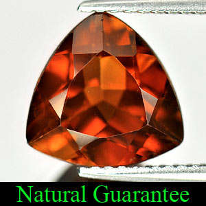 3.71 Ct. Trilliant Shape Natural Champange Topaz Gemstone Unheated