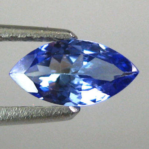 TANZANITE - 0.75 Amazing AAA Color Purple Blue Tanzanite ~9.1x4.7~IF Natural Marquise Shape
