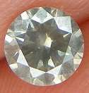 DIAMOND - 0.52 Cts FANCY  GREY SI1, 100% NATURAL DIAMOND