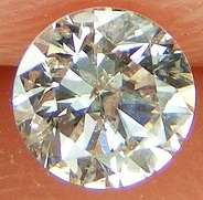 DIAMOND -  CERTIFIED 0.36 CARAT TOP LIGHT BROWN  SI3  NATURAL LOOSE DIAMOND 4.54X4.55