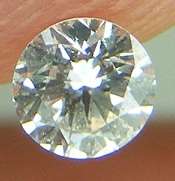 DIAMOND UNTREATED -0.11 Carat D Color SI1 Round Brilliant Loose Diamond For Ring 3.11-1.87mm