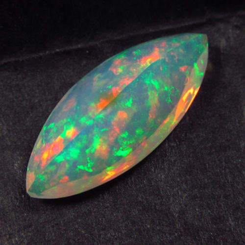OPAL-1.91Ct Sensational!! MULTIColor MULTI Play Natural Faceted ETHIOPIAN Opal