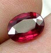 RUBY~1.38 Ct. Natural Ruby Blood Red Madagascar