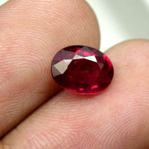 RUBY~Best 1.59 Ct. Natural Ruby Blood Red Madagascar