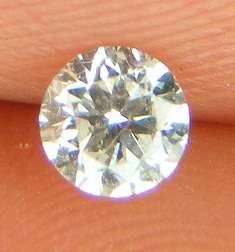 DIAMOND - 0.24 CARAT G COLOR SI1 ROUND BRILLIANT BUY NATURAL LOOSE DIAMOND FOR RING 3.82MM