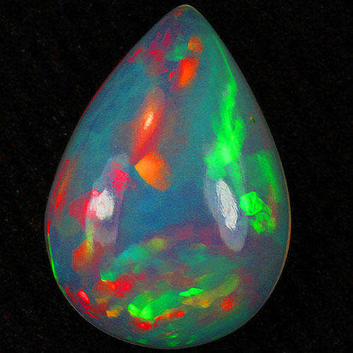 OPAL~ 1.82cts Magnificent Rainbow Sparkles Ribbon Mackerel Patt.Solid Welo Opal