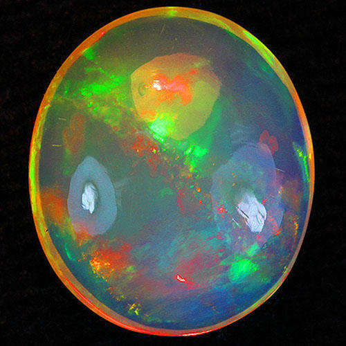 OPAL~2.79c High End .Extraordinary Flashes of Rainbow Stunning Harlequin Welo Opal