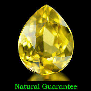 2.60 Ct. Clean Pear Natural Yellow Citrine Brazil
