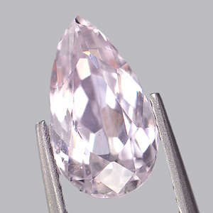 3.53 Ct. Gemstone Natural Pear Shape Light Pink Kunzite