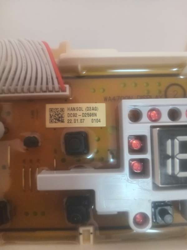Samsung washing Machine PCB KIT. DC92 - D2596N