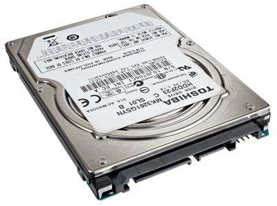 TOSHIBA 320Gb Laptop SATA Hardrive! 100% Working