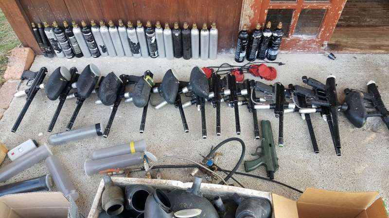Massive Paintball Bulk Lot. Start Your Own Field!!!!!