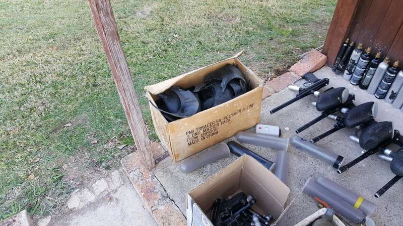 Massive Paintball Bulk Lot. Start Your Own Field!!!!!