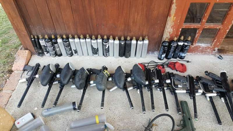 Massive Paintball Bulk Lot. Start Your Own Field!!!!!