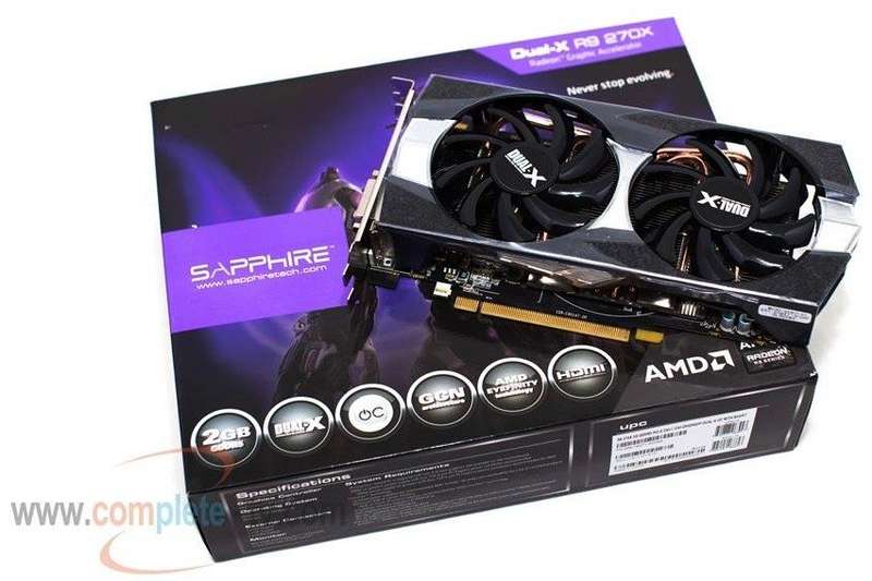 Sapphire Dual-X R9 270X! Like NEW!! Original Packaging