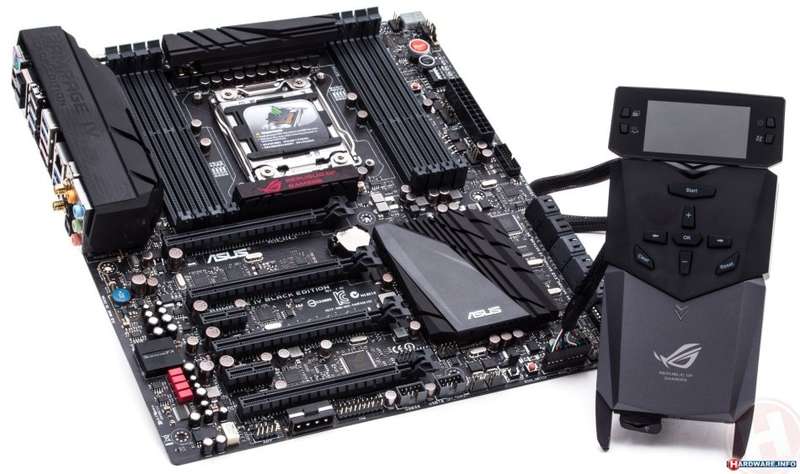 ASUS X79 RAMPAGE Black Edition + i7 4930K + Corsair Watercooling