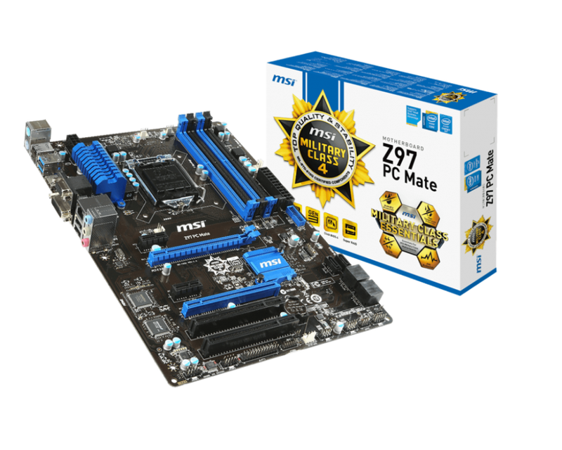 MSI Z97 LGA 1150 Gaming Crossfire Motherboard