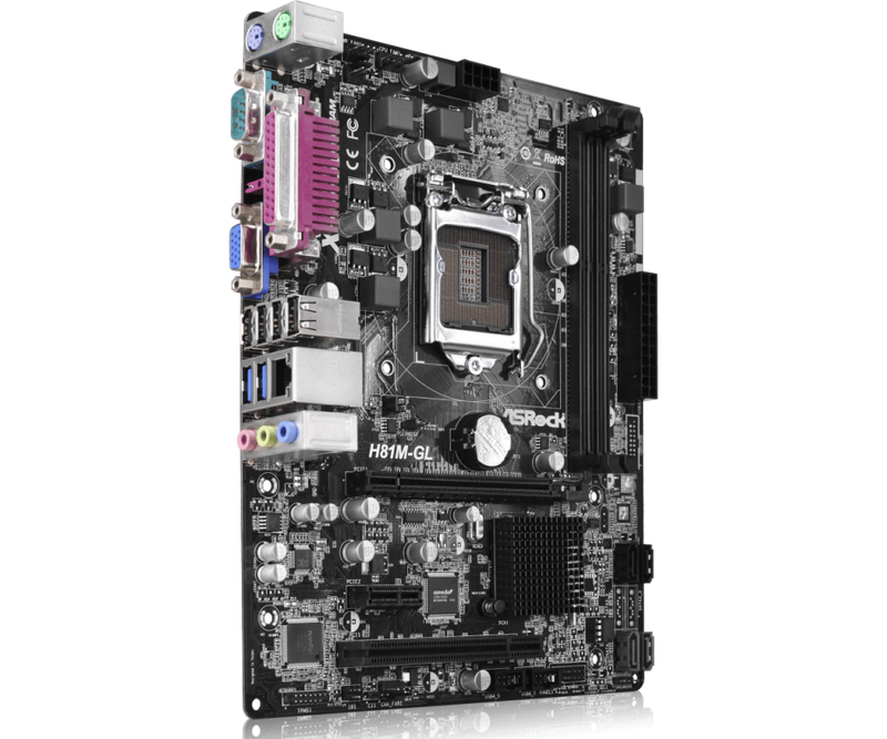 Asrock H81M-GL Socket 1150 Motherboard