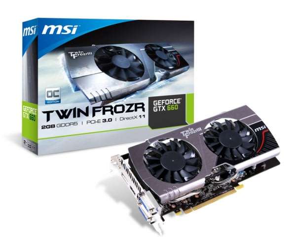MSI TwinFrozer GTX660 2GB Beast Gaming Gfx Card