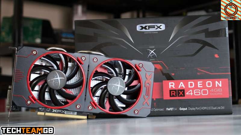XFX RX460 4GB Double Dissipation! Excellent Condition
