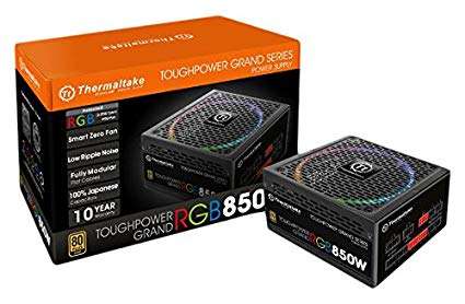 Thermaltake RGB 850Watt Monster Gaming PSU!! FULL MODULAR!! BRAND NEW!!
