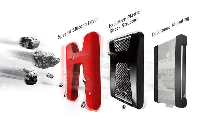 ADATA HD650 2000GB EXTERNAL 2.5" USB 3.0 HDD