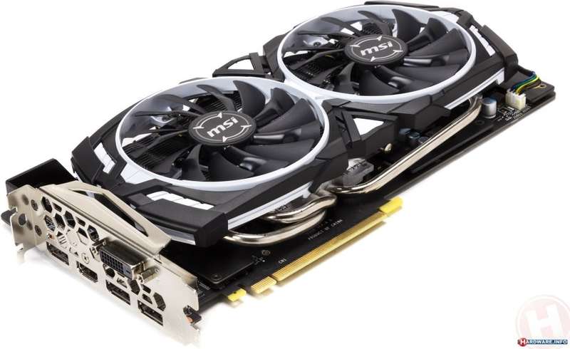 MSI Armor OC GTX1070 8GB Gaming Graphics Card
