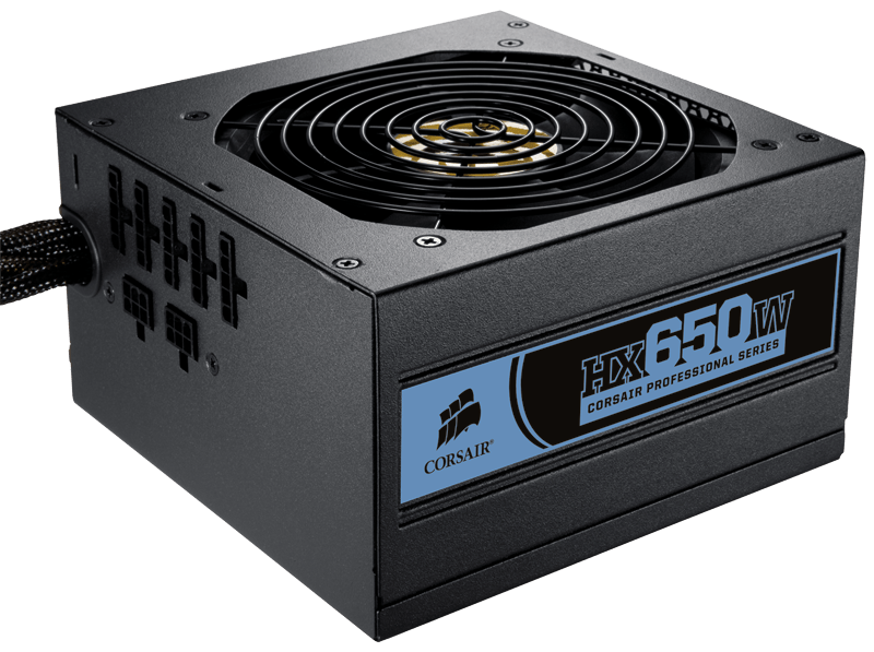 Corsair HX650 Watt Modular Gaming Power Supply! Please Read