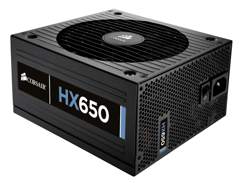 Corsair HX650 Watt Modular Gaming Power Supply! Please Read