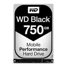 FASTEST 2.5" HDD!!! Western Digital BLACK 750GB 7200RPM SATA Laptop HDD!!