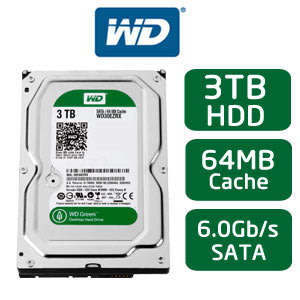 ** WOW ** Western Digital 3000GB (3TB) Hardrive!!! GREAT QUALITY!!!