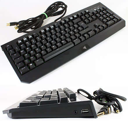 **ULTIMATE GAMING** RAZER BLACKWIDOW Mechanical Gaming Keyboard with Sound & USB Passthrough!!!