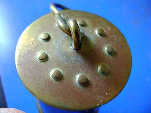 VINTAGE MINER'S LAMP: MINIATURE ECCLES PROTECTOR LAMP