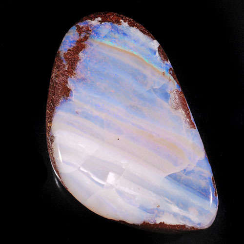 Boulder Opal - Genuine Australian 91.02ct. LARGE Blue-Pink Crystal Boulder Opal