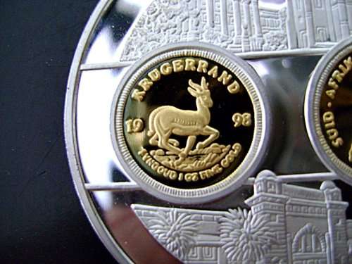 Commemorative Medal: Most Popular Bullion Coins in The World - Krugerrand