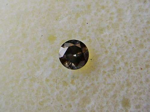 Fancy Brownish Grey Round Diamond 0.22 ct.