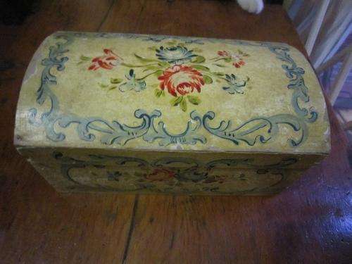 Vintage paint techniqued box