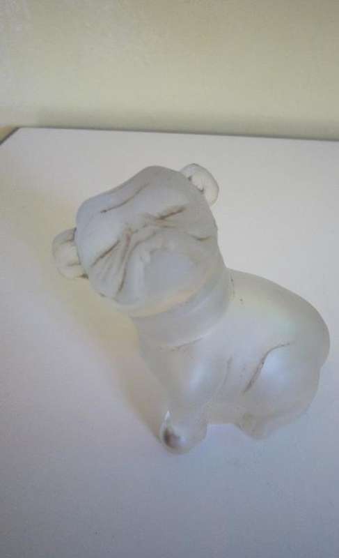 Bulldog scent bottle